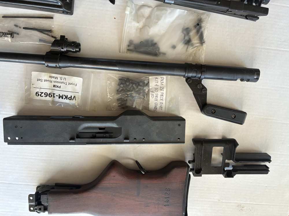 As new belt fed semi-auto PKM / M84 complete parts kit-img-3