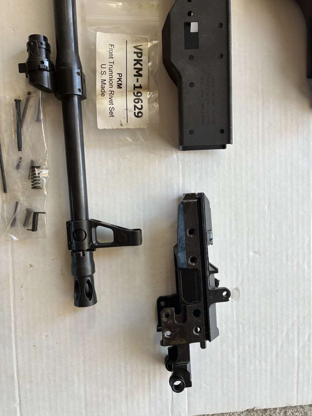 As new belt fed semi-auto PKM / M84 complete parts kit-img-1
