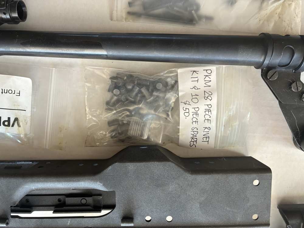 As new belt fed semi-auto PKM / M84 complete parts kit-img-7