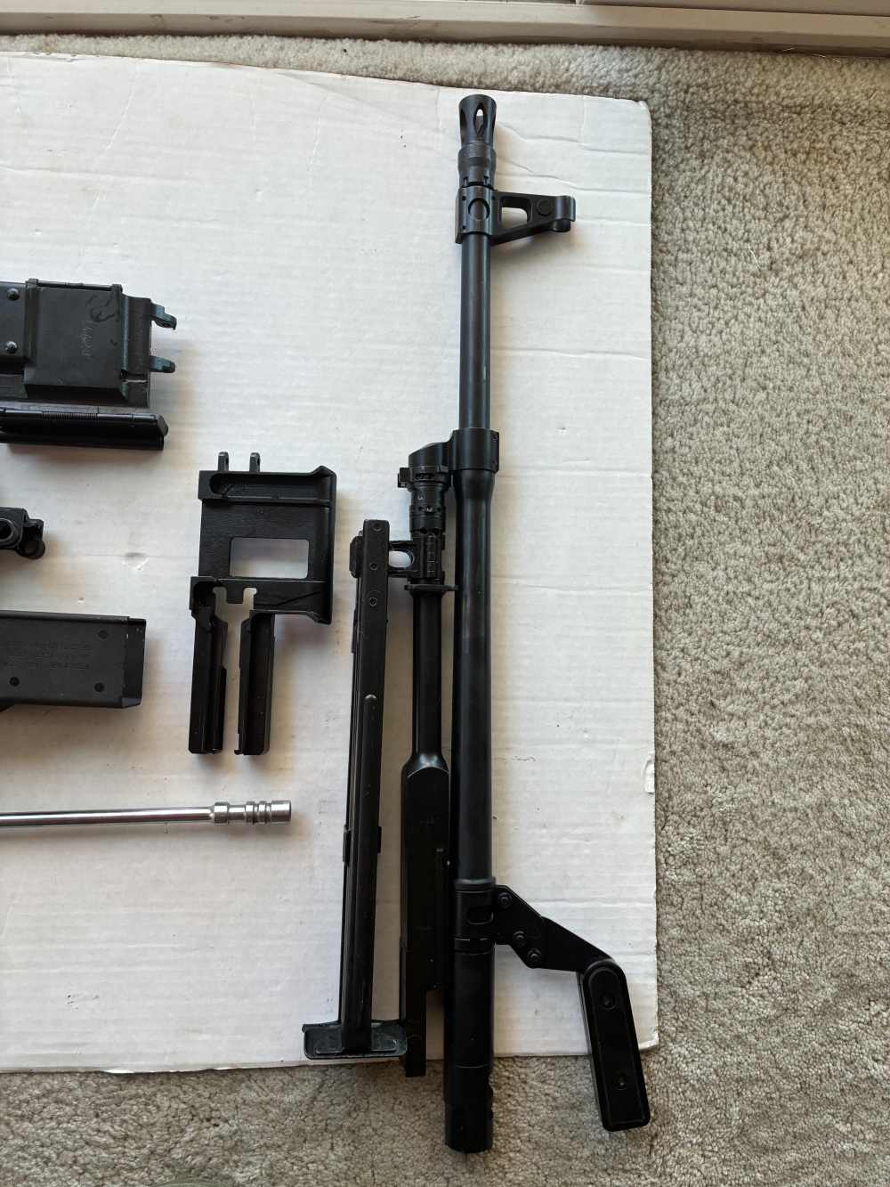As new belt fed semi-auto PKM / M84 complete parts kit-img-14