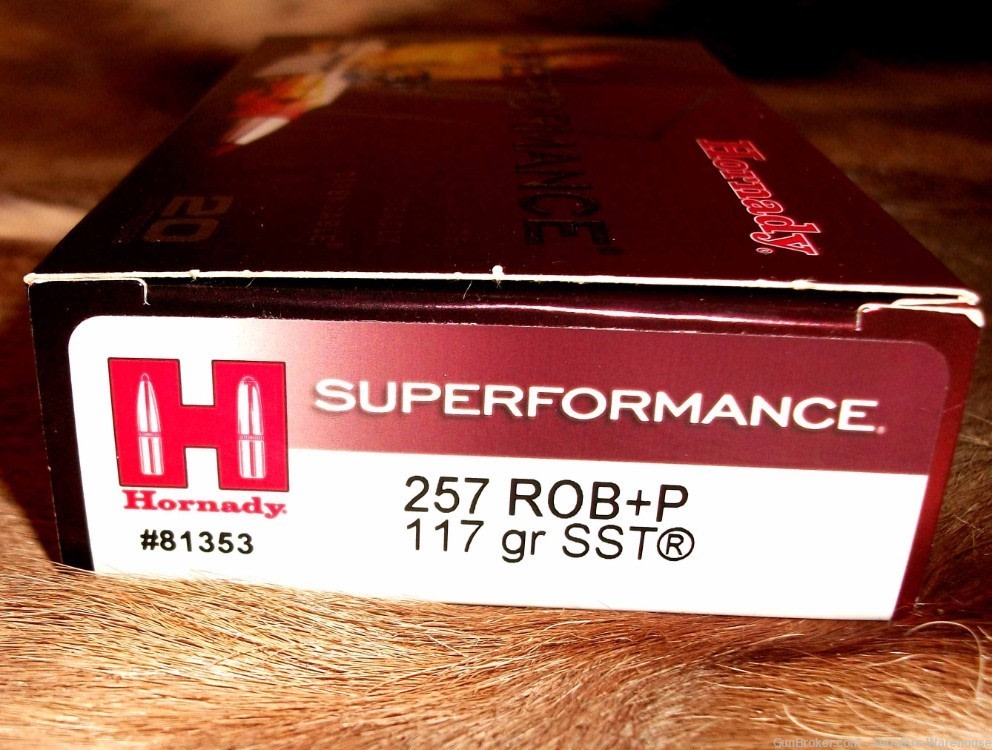 HORNADY AMMO 257 Roberts 117gr SST SUPERFORM 20/BX-img-1