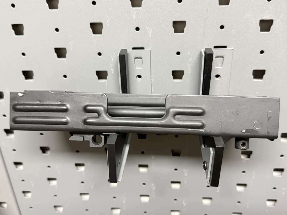 Complete IMI Uzi Full-Size Receiver Repair Section Saw-Cut 9mm + Weldments -img-0
