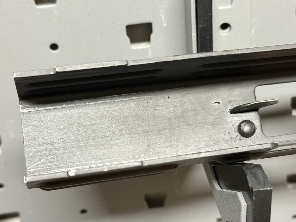 Complete IMI Uzi Full-Size Receiver Repair Section Saw-Cut 9mm + Weldments -img-11
