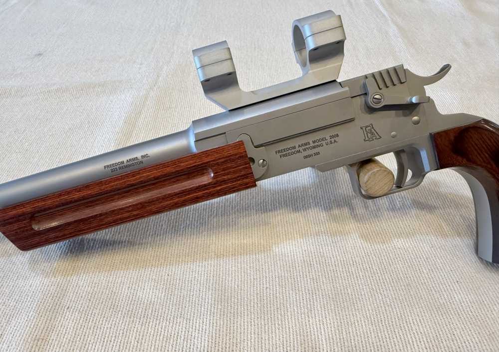 Freedom Arms Mod 2008 cal 223 Single Shot… NIB ! -img-10