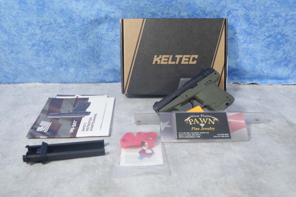 NIB Kel-tec PR-3AT 380 acp semi auto 2.85" 10+1 pr3atgrn10-img-0