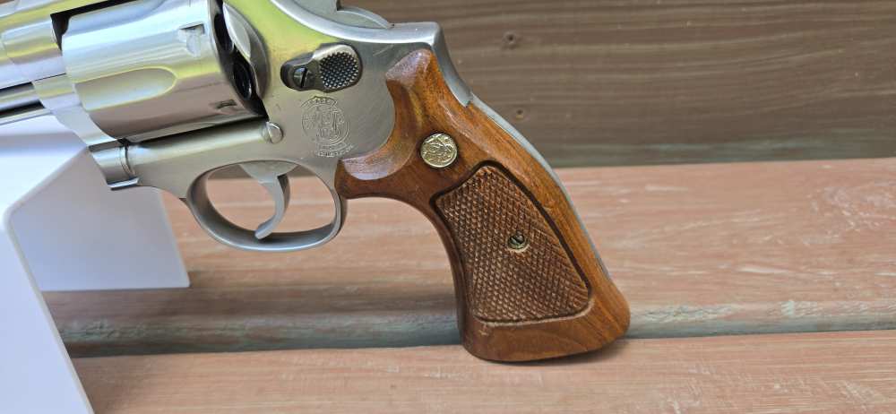 S&W Mod 686-3 Stainless Revolver, 357 Mag, 4" Barrel, Circa 1988-89-img-11