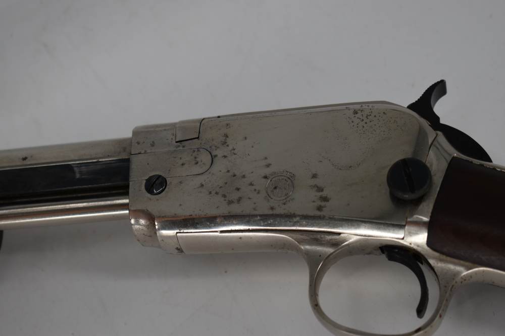 Rossi 62A 22 pump action rifle nickel chrome-img-12