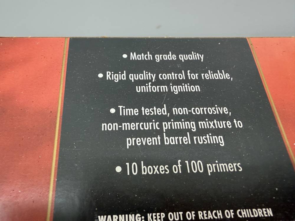 Federal Premium Match Large Rifle Primers No. GM210M - Box of 1000-img-1