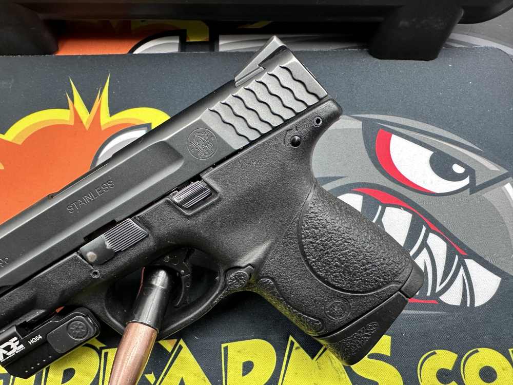 S&W M&P9c 9mm 3.5in 2-12rd Mags Laser Case Penny Start No Reserve-img-12
