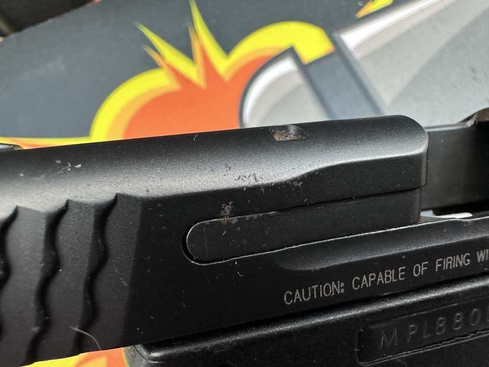 S&W M&P9c 9mm 3.5in 2-12rd Mags Laser Case Penny Start No Reserve-img-10