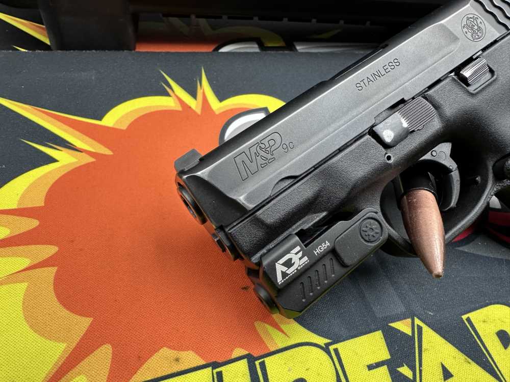 S&W M&P9c 9mm 3.5in 2-12rd Mags Laser Case Penny Start No Reserve-img-2