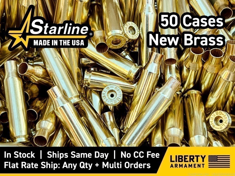Starline 7mm-08 Rem Brass-img-0