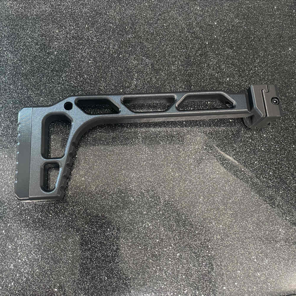 Kate Moss Style Long Carbon Fiber Folding Picatinny Stock-img-2