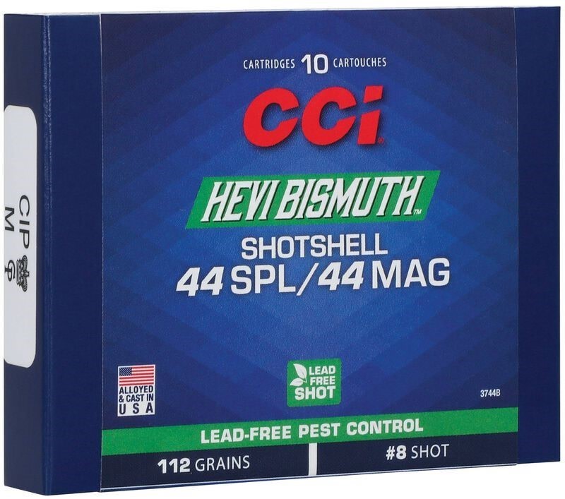 CCI 44 Special Pest Control Shotshell Bismuth 8 Shot 10rds 3744B-img-0