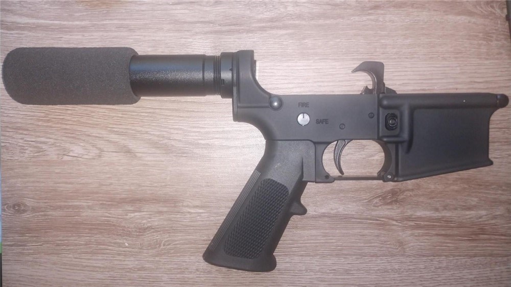 AR-15 Aluminium 7075 T6 Complete Pistol Lower - New-img-1