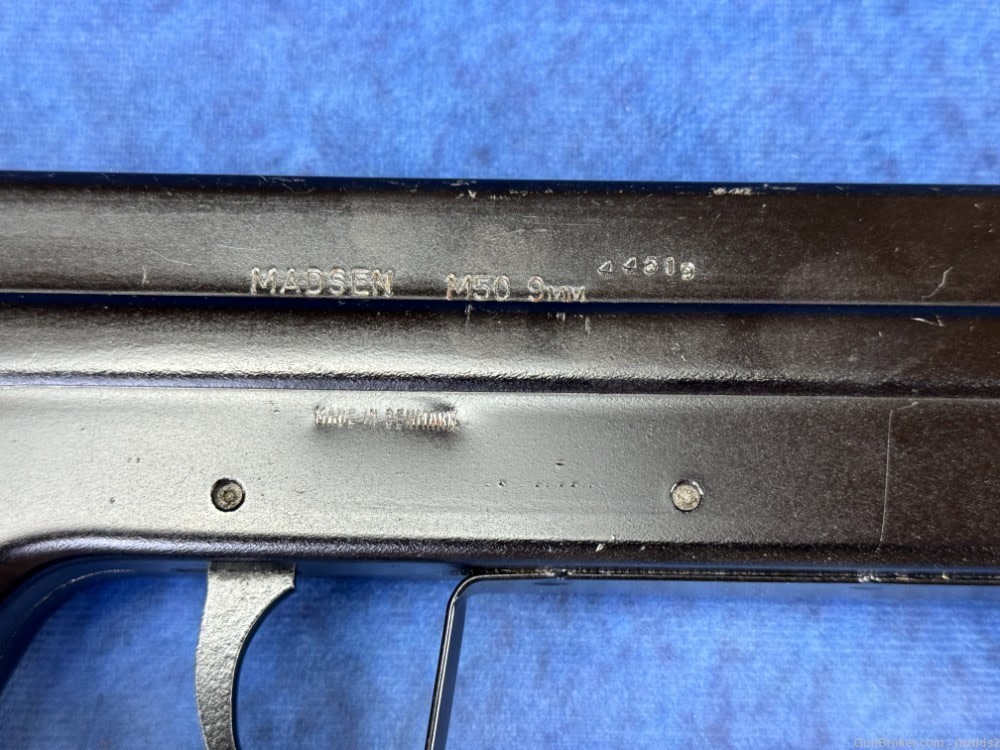 TRANSFERABLE Excellent C&R Madsen M50 9mm EFILE READY-img-3