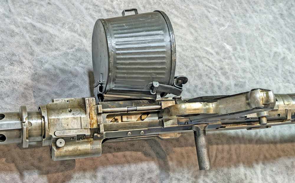 PRE SAMPLE German MG34 8mm 1940 Imported Waffenwerke Brunn Bipod Drum-img-9