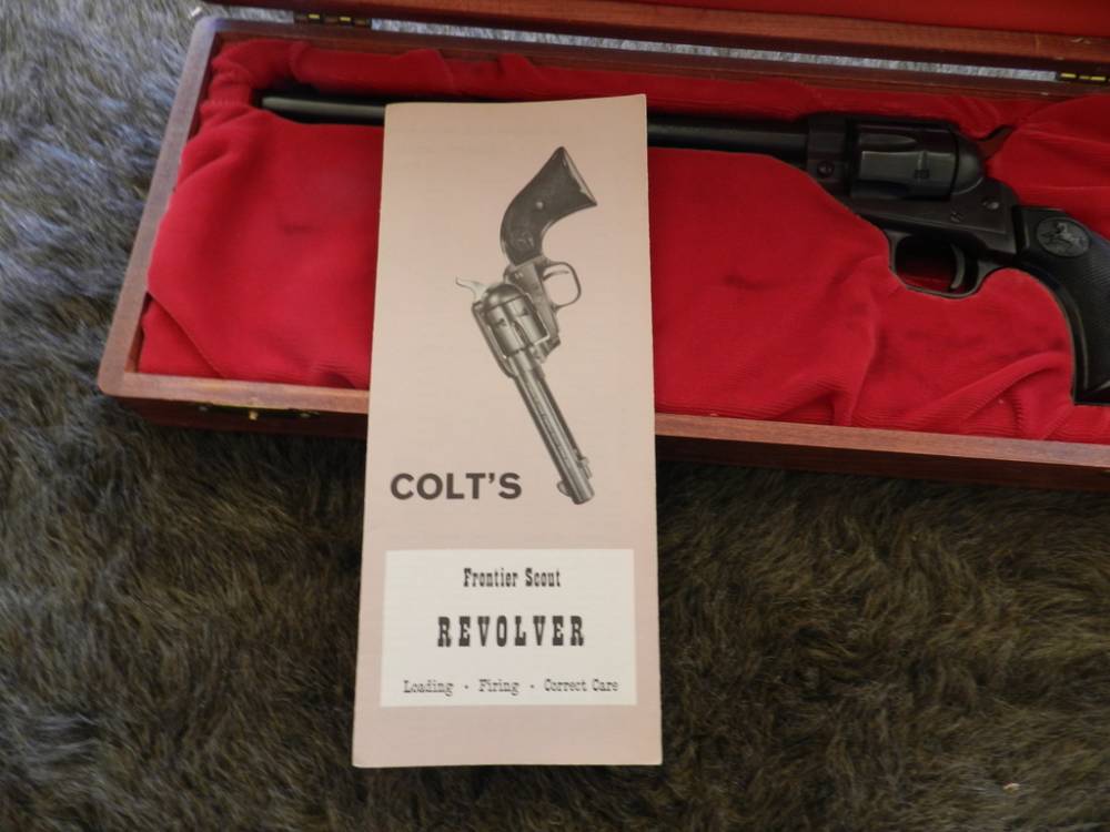 Colt Buntline Scout 22 Caliber 9 1/2" Blue NIB-img-11
