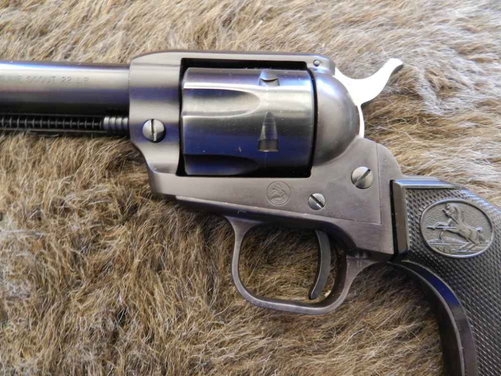 Colt Buntline Scout 22 Caliber 9 1/2" Blue NIB-img-2