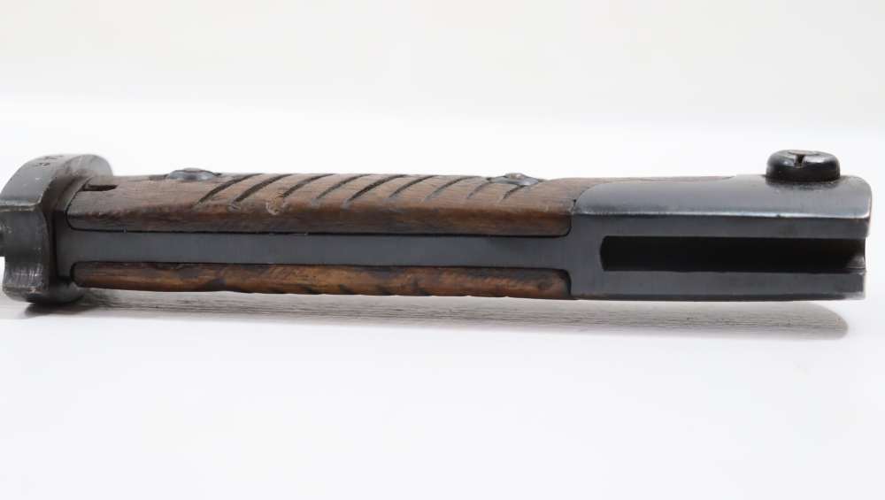 ORG PRE-WWI GERMAN M1898 NEUER ART QUILLBACK BAYONET W/ SCABBARD 1906 DATED-img-12