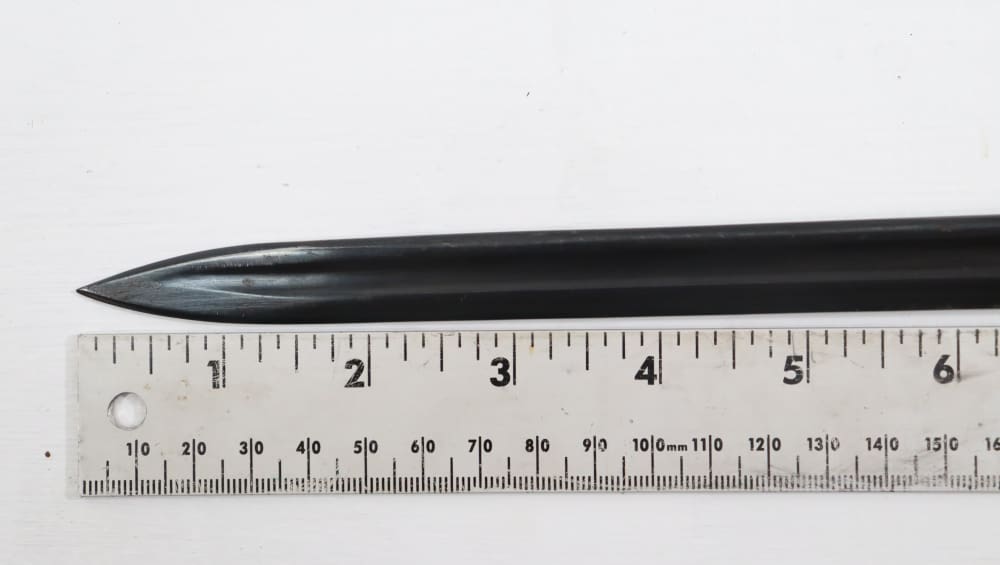 ORG PRE-WWI GERMAN M1898 NEUER ART QUILLBACK BAYONET W/ SCABBARD 1906 DATED-img-3