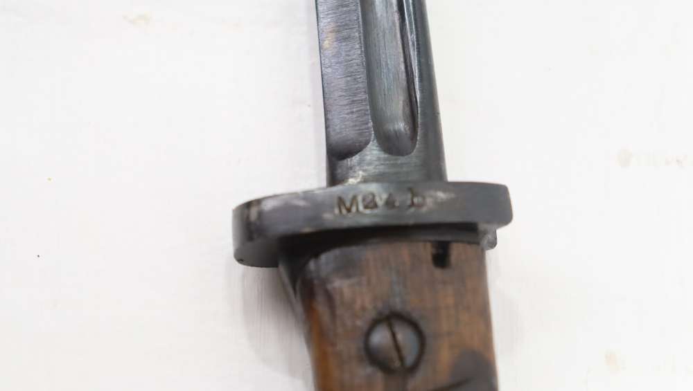ORG PRE-WWI GERMAN M1898 NEUER ART QUILLBACK BAYONET W/ SCABBARD 1906 DATED-img-21