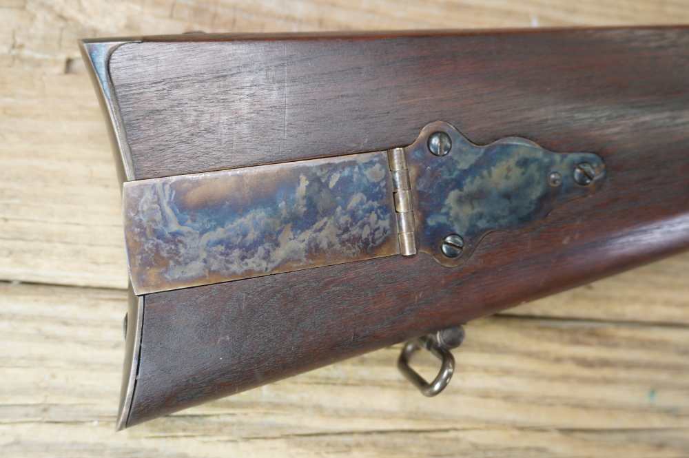 Shiloh Sharps EARLY sn 350 Farmingdale NY 1863 percussion infantry rifle-img-3