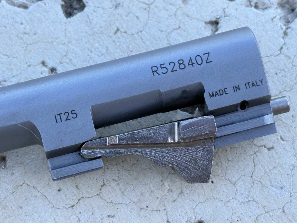 Beretta Italy 92 M9 3rd Gen 9mm 5" 1/2x28 Threaded Stainless Steel Barrel -img-2