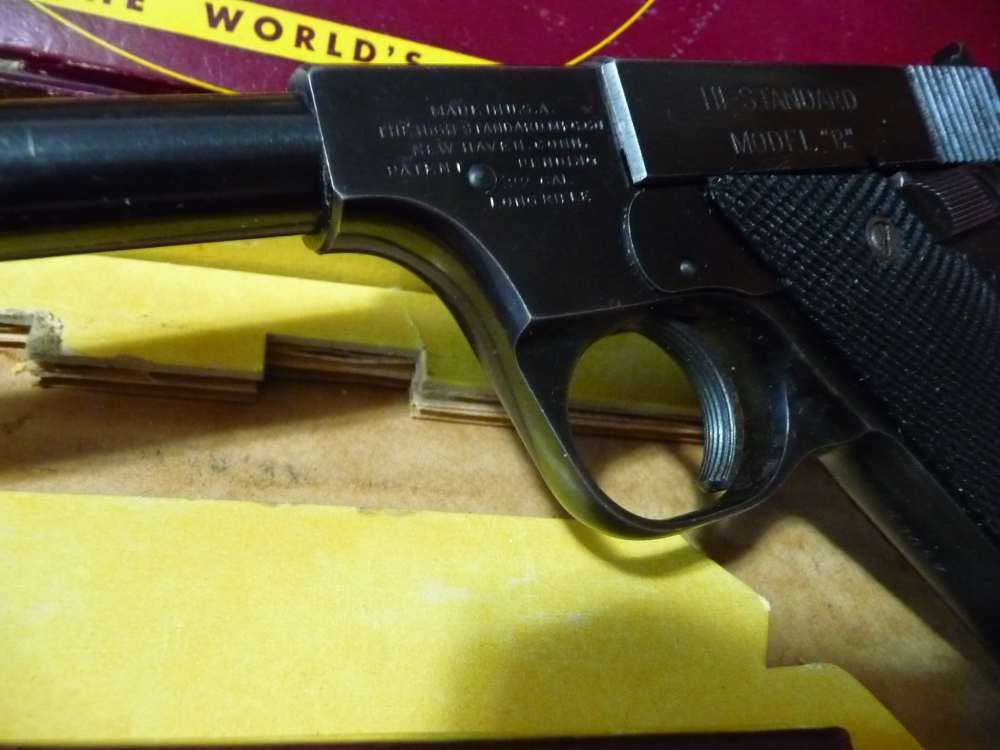 6-3/4 INCH 22 LR IN A HIGH STANDARD MODEL B IN ORIG BOX-img-5