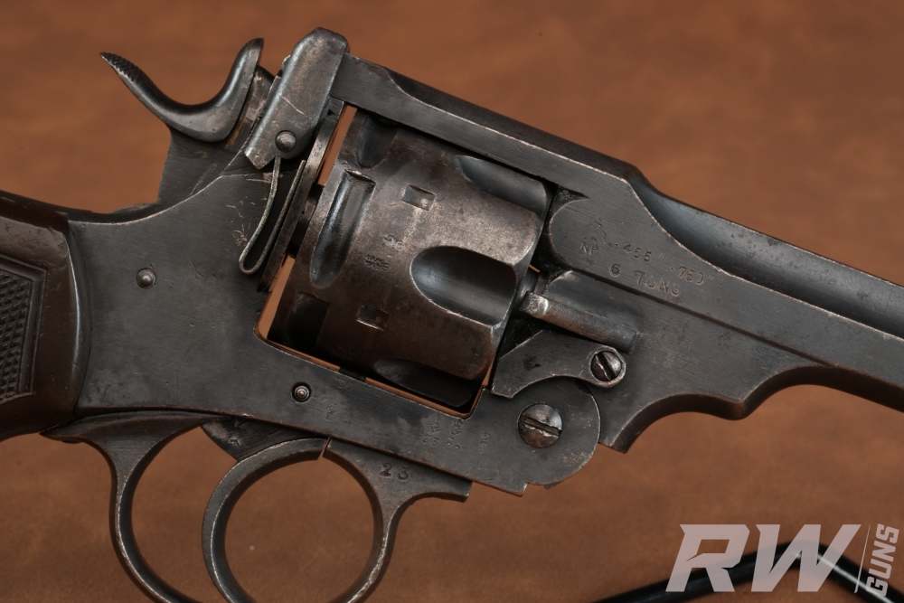WWI British Webley Mark VI .455 6" Military Revolver ORIGINAL C&R-img-20