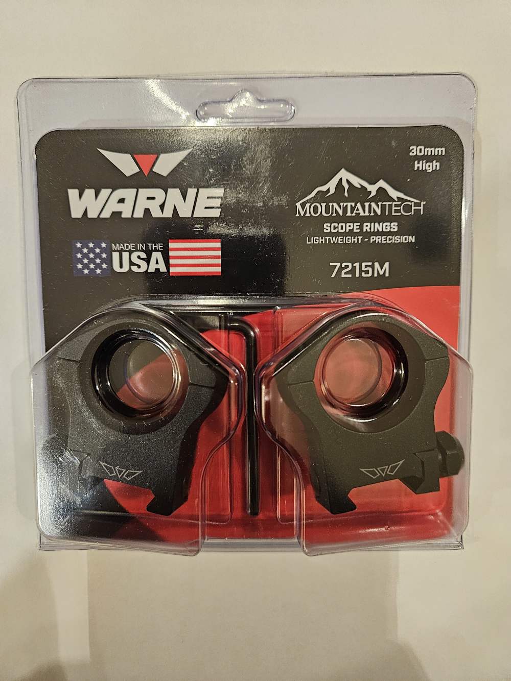 New Warne Mountain Tech 30mm High 7215M rings-img-0