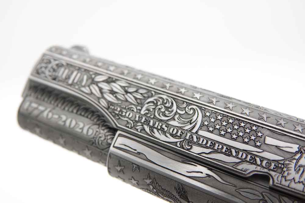 NEW RELEASE! USA 250 ANNIVERSARY Custom Engraved Colt 1911 GOV'T 45 ACP-img-35