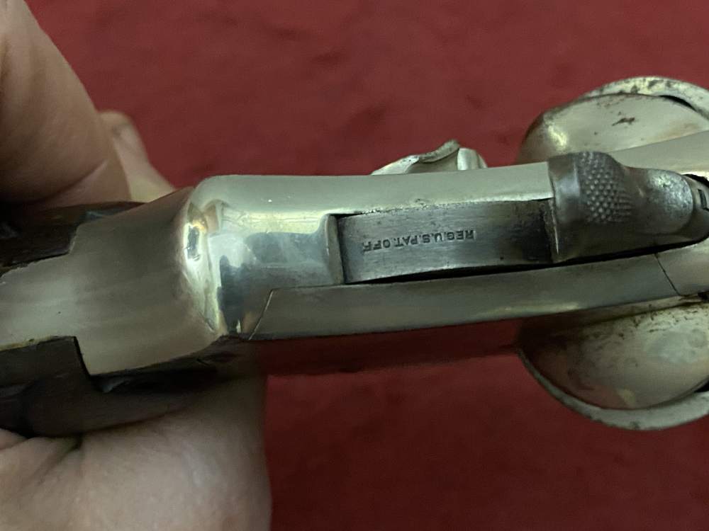 Smith & Wesson .44 Hand Ejector 2nd Model, rare Nickel, 6.5" .44 spcl-img-80