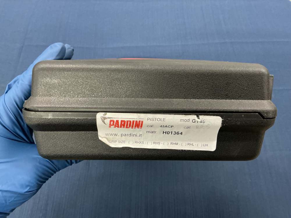 Pardini GT45 .45 ACP 5” Barrel With Case/4X Factory Mags Mint-img-32