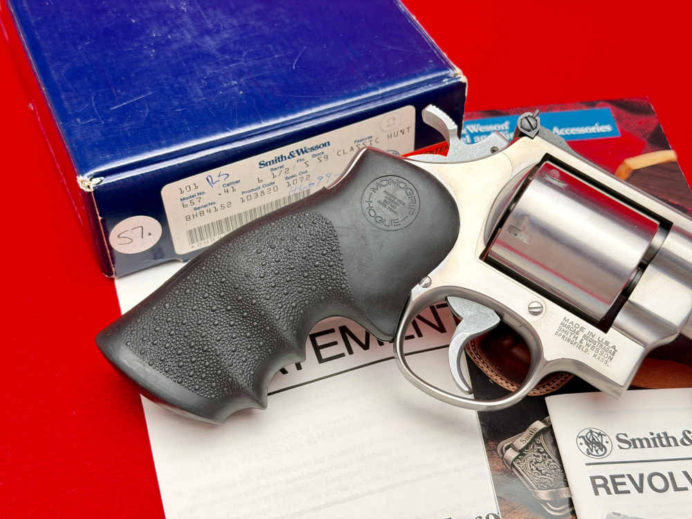 RARE Smith & Wesson 657-2 Classic Hunter .41 Rem Mag 6.5" Full Lug In Box!-img-5