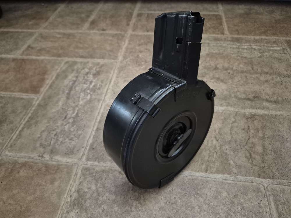 NORINCO AR-15 120RD DRUM MAGAZINE PRE-BAN CHINESE 223 5.56 PWA SGW COLT AR -img-4