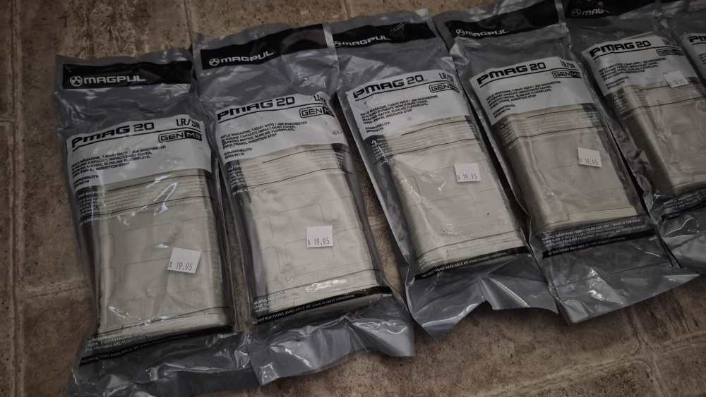 MAGPUL GEN 3 LR/SR PMAG 20rd 7.62 NATO 308 WIN RARE SAND COLOR!!-img-3