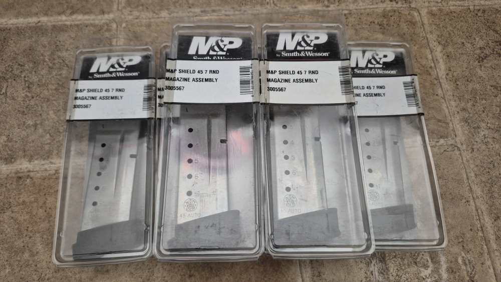S&W SHIELD 45ACP MAGAZINES 7RD SMITH AND WESSON M&P .45acp-img-0