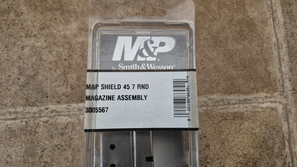 S&W SHIELD 45ACP MAGAZINES 7RD SMITH AND WESSON M&P .45acp-img-1