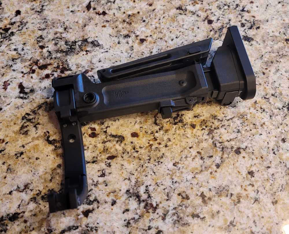 Scar pistol 15P KDG Haga Defense Mod 1C folding Brace Gearhead Works ACR HK-img-3