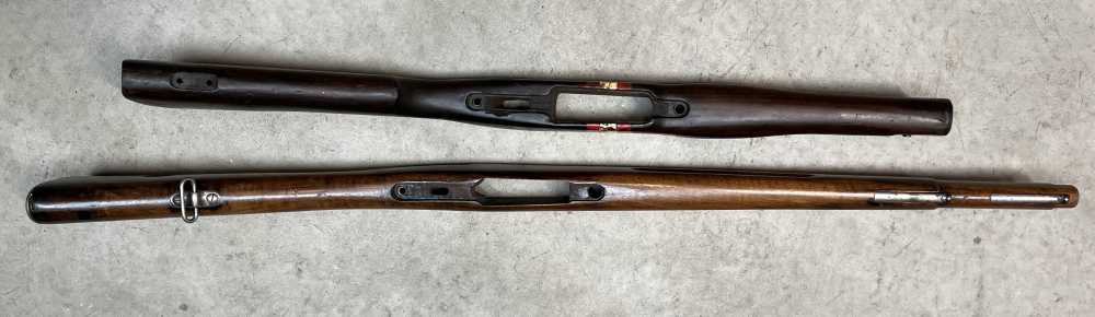 Pair of Milsurp Rifle Stocks for Swedish M38 Mauser and P14 Enfield Enfield-img-2