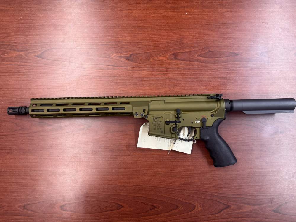 LMT Specwar Pistol Factory Green Anodized RARE-img-0