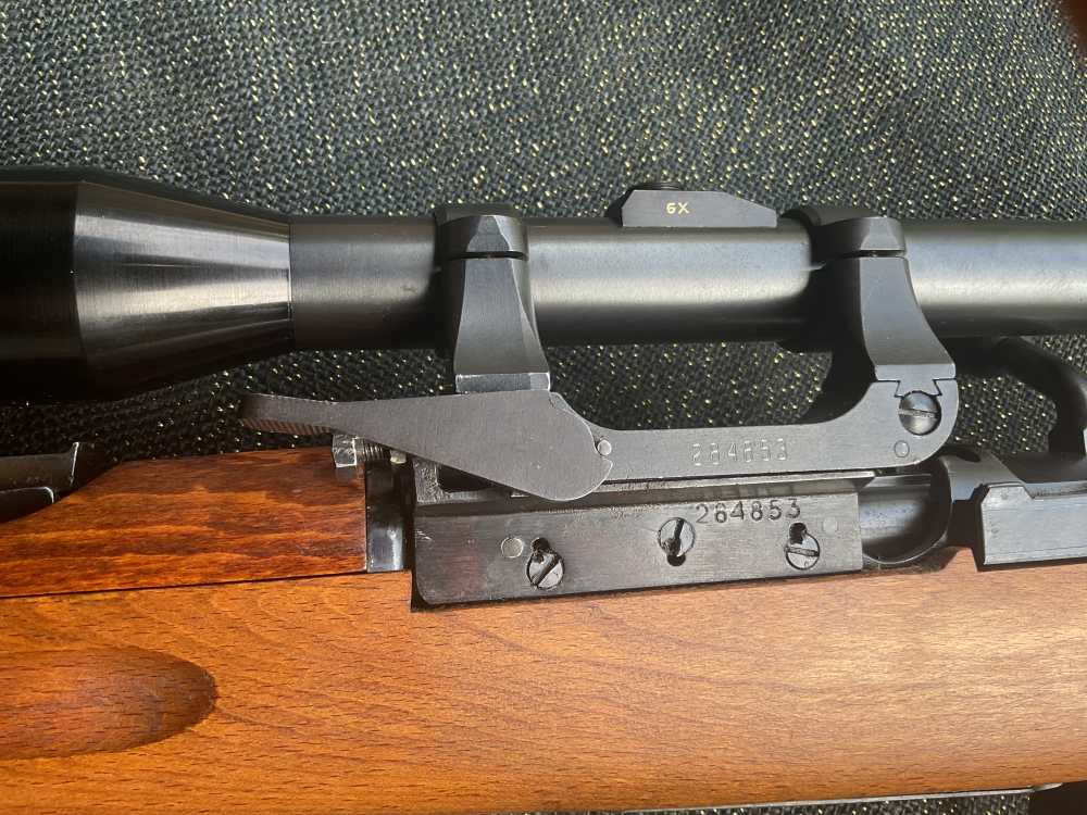 Nice US 30 Caliber Carbine WWII Inland Walnut Stock-img-26