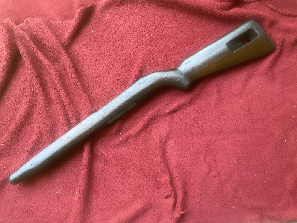 Nice US 30 Caliber Carbine WWII Inland Walnut Stock-img-2