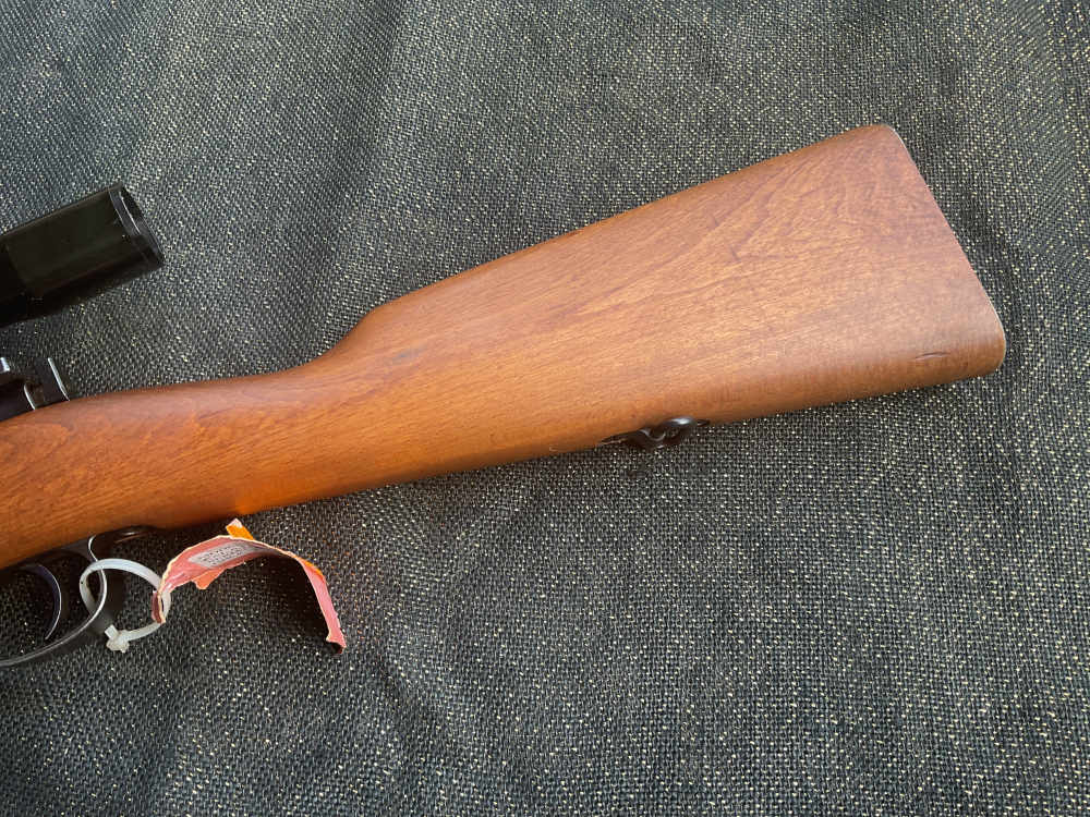 Nice US 30 Caliber Carbine WWII Inland Walnut Stock-img-22
