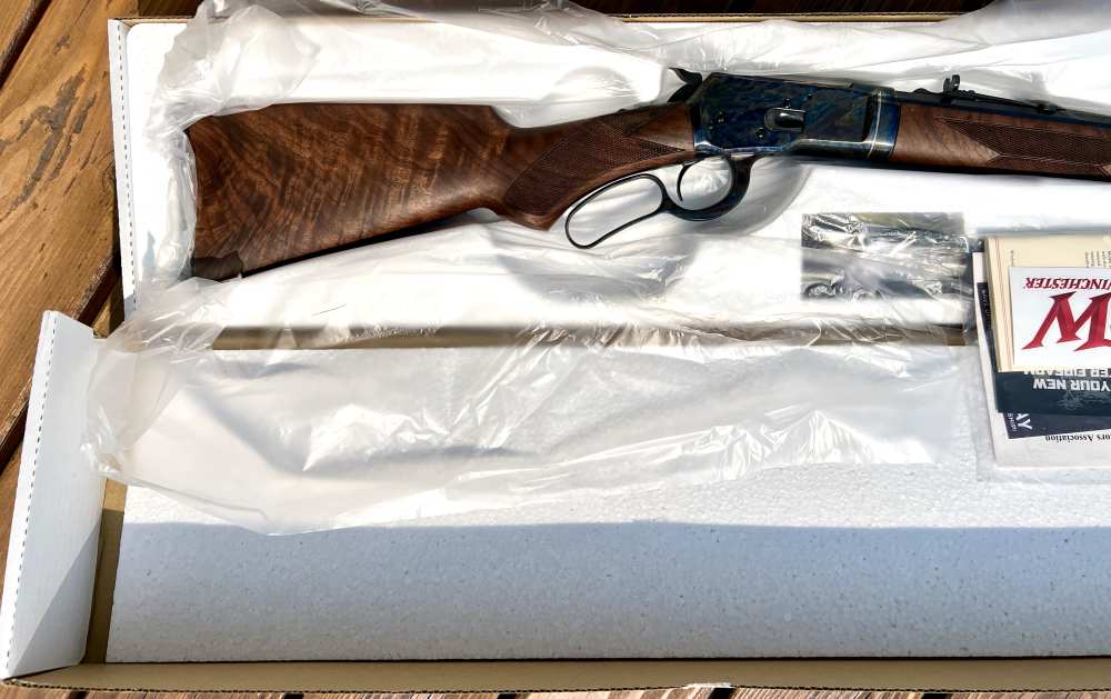 Winchester 1892 Deluxe Case Color 44 MAG 24" Octagon T/D NIB 2026 Nice Wood-img-2