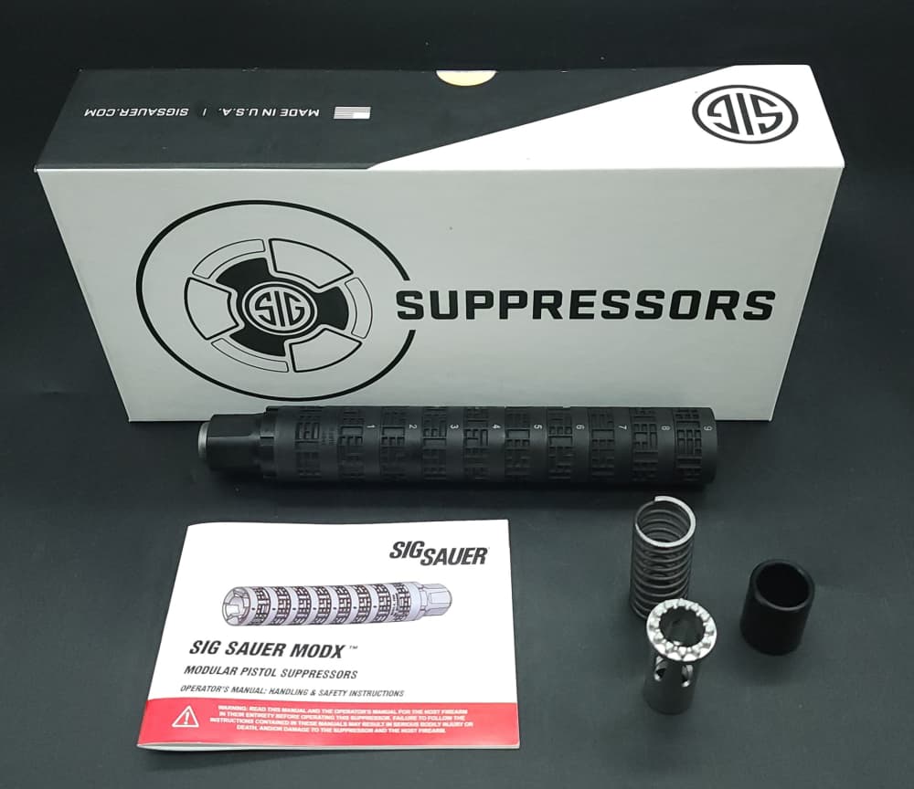 Sig Sauer MODX-45 45cal Modular Ti Titanium Suppressor Silencer Layaway-img-4