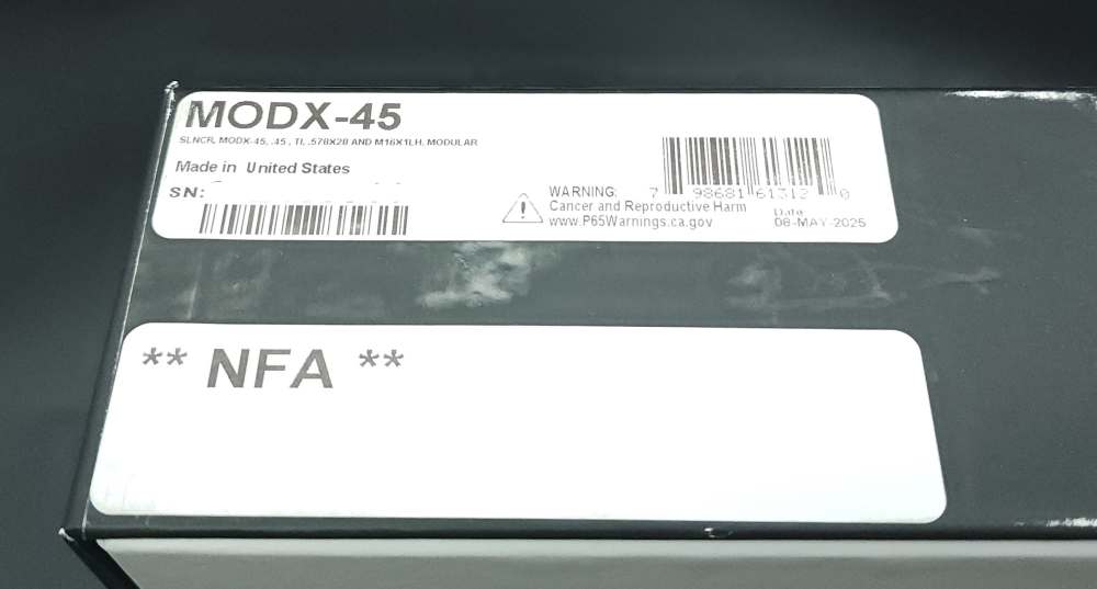 Sig Sauer MODX-45 45cal Modular Ti Titanium Suppressor Silencer Layaway-img-11
