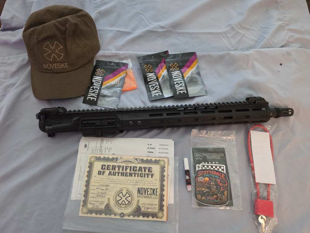 Noveske N4 gen 4 upper 5.56/14.5 p/w with noveske pigpen muzzle device-img-0