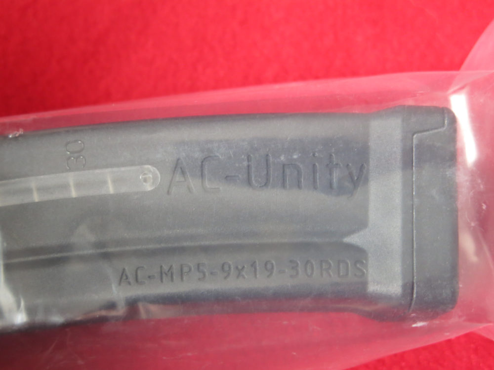 H&K 30 Round  MP-5  9mm Magazine MFG By AC-Unity Five Mags -img-1